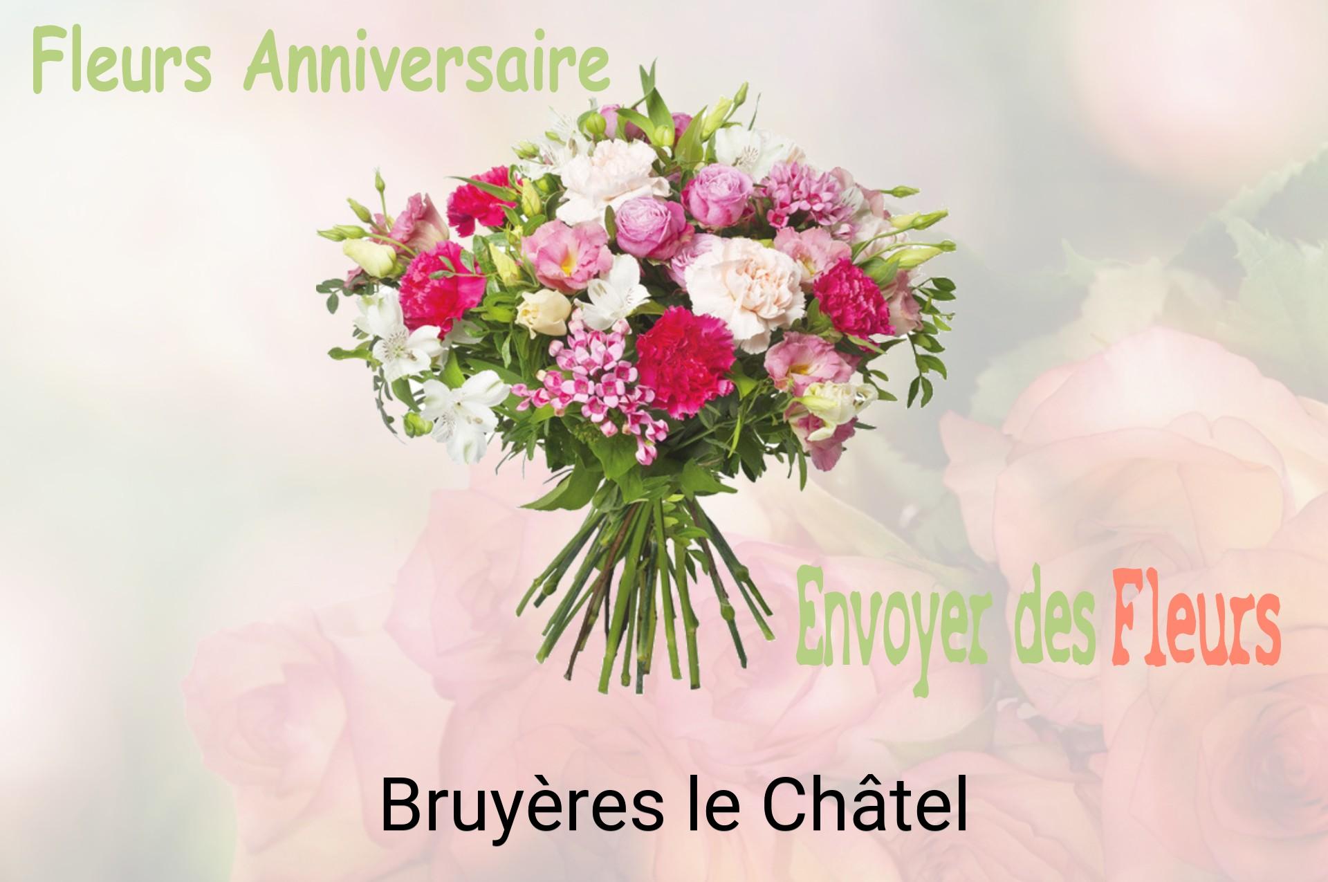 Bouquet de fleurs d’anniversaire livré à Bruyères-le-Châtel
